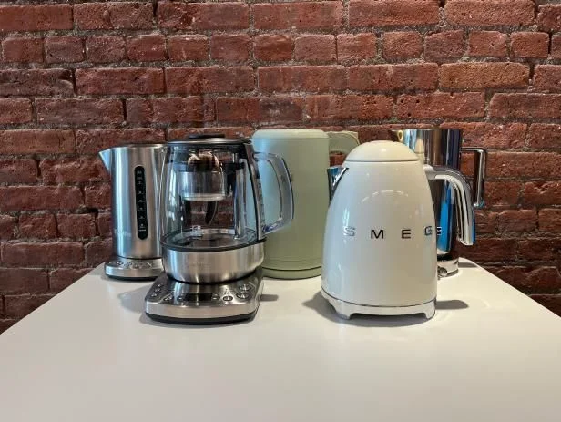 Ovente electric kettle in a modern kitchen